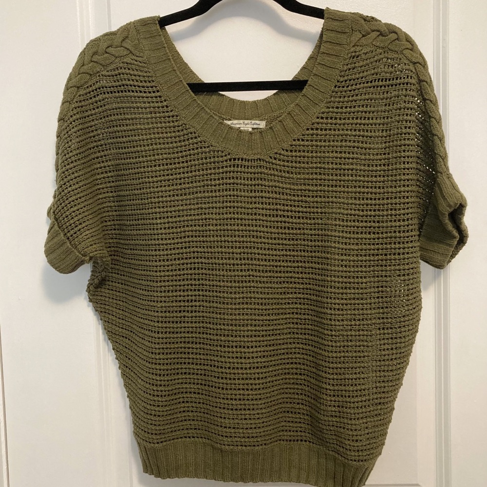 American Eagle Knitted Shirt Size XS